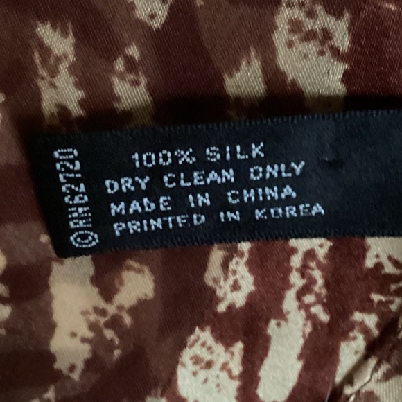 100% silk scarf Adrienne Vittadini - Picture 2 of 5